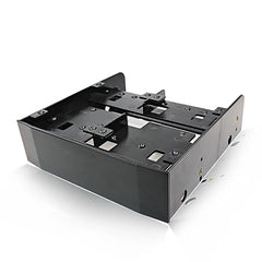 5.25 "à 3.5" 2.5 "Hdd/Ssd disquette-Drive Bay ray support de montage adaptateur HDD disque dur SSD prend en charge jusqu'à 6*2.5" disques durs