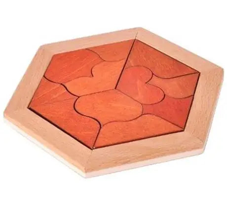 Planche en bois Puzzle enfants éducatif mathématiques Tangram Puzzles jeu jouets pour adultes enfants
