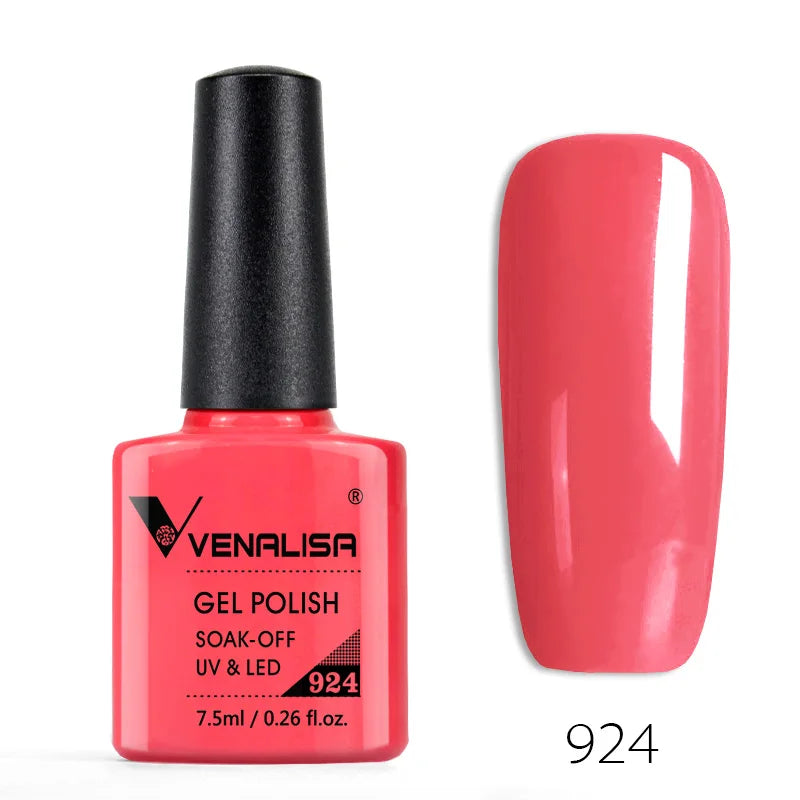 Venalisa 7.5ml mode brillant tremper UV Gel vernis à ongles cosmétiques Nail Art manucure ongles Gel vernis conseils vernis à ongles