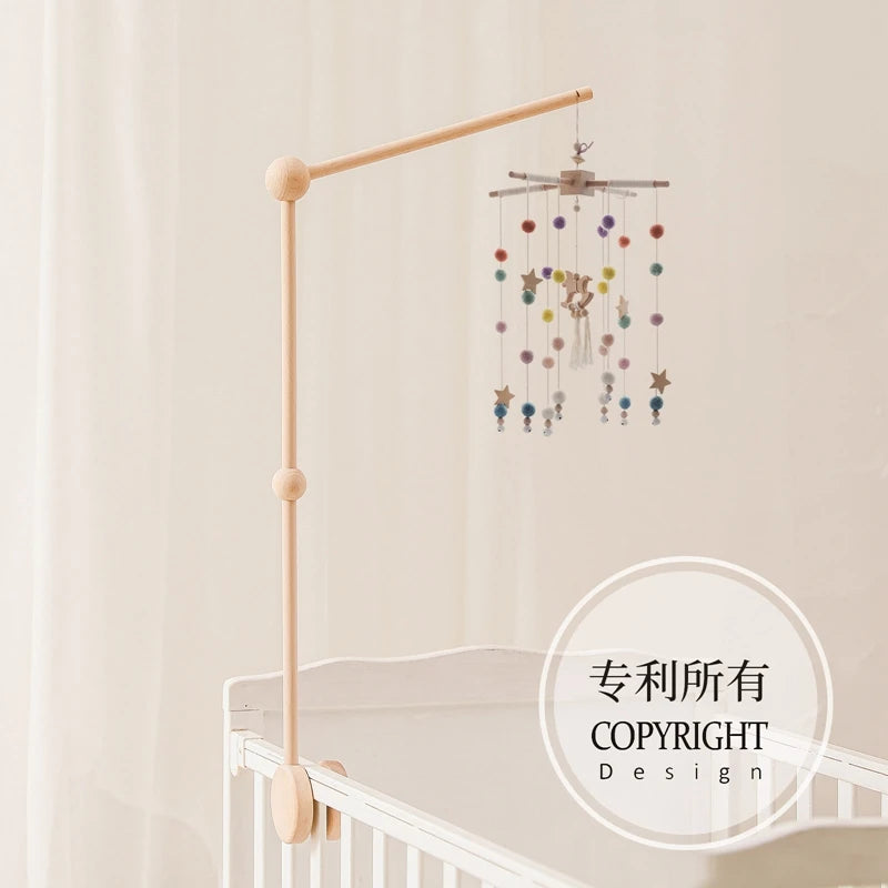 Hochets pour nouveau-né de 0 à 12 mois, jouets en feutre doux, cloche de lit de baleine, berceau Mobile suspendu, carrousel Musical, jouet pour garçons et filles, cadeau