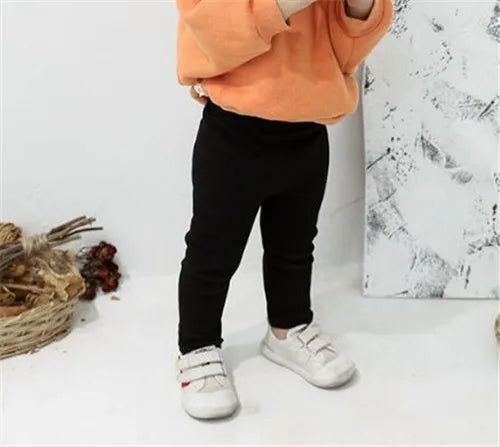 Leggings en coton pour bébés filles, grands pantalons PP, mode printemps-automne, pantalons longs solides pour enfants, nouvelle collection 2024