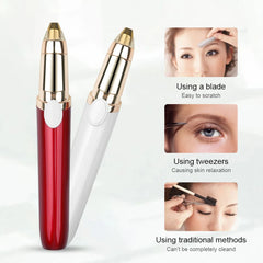 Rasoir de sourcils électrique Usb Rechargeable épilateur de sourcils femmes Mini doux Shaper rasoir indolore rasoir épilateur du visage