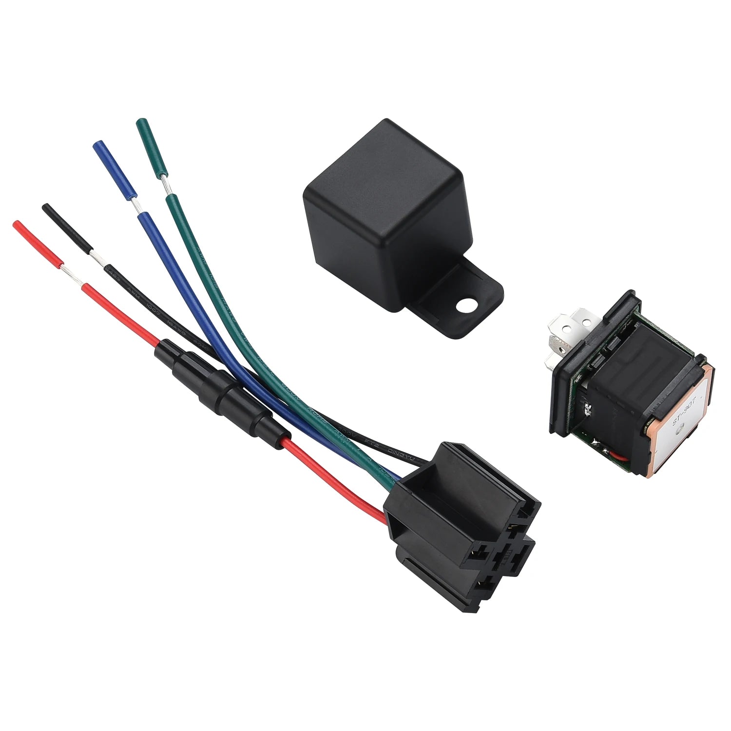 Traqueur GPS de voiture ST-907, dispositif de relais de suivi, localisateur GSM, télécommande, surveillance antivol, système d'huile coupé avec application gratuite