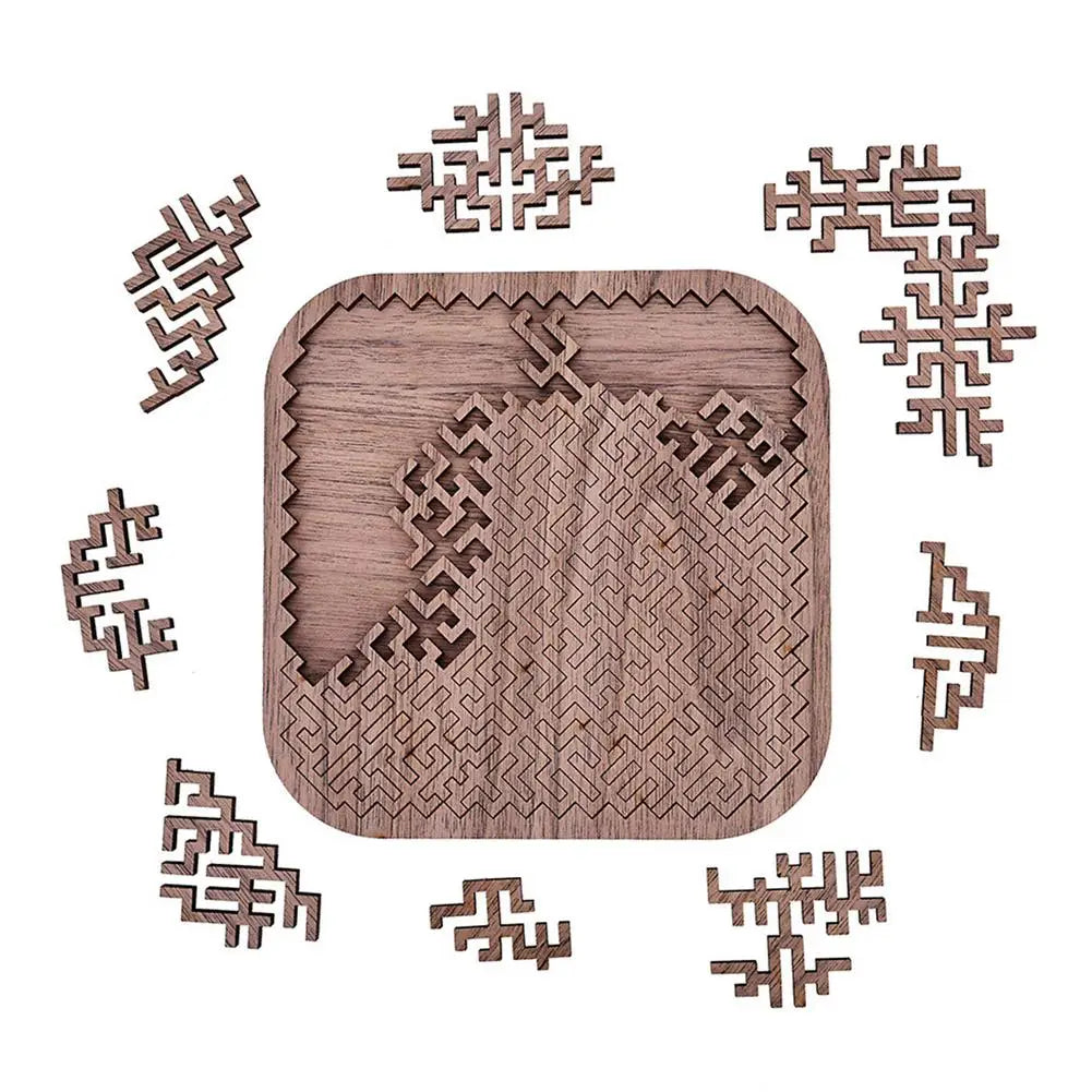 Puzzle en bois de haute qualité pour adultes, niveau Expert difficile, Puzzle Impossible, Puzzle Unique et stimulant, jeu de société en bois