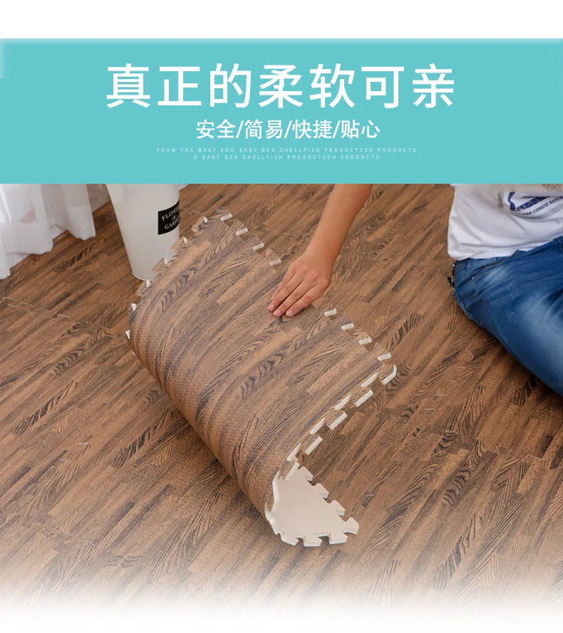 Tapis de Puzzle pour enfants, carrelage en mousse, tapis de jeu pour bébé, décoration de la maison, rembourrage de sol doux, jouets pour enfants, cadeaux