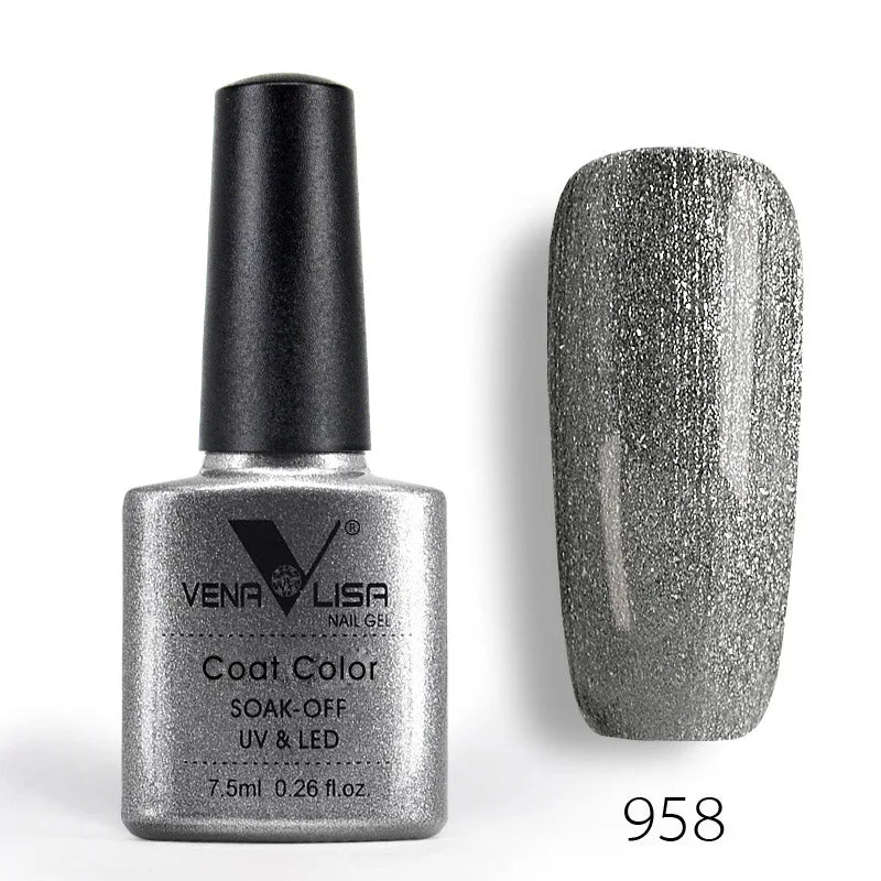 Venalisa 7.5ml mode brillant tremper UV Gel vernis à ongles cosmétiques Nail Art manucure ongles Gel vernis conseils vernis à ongles