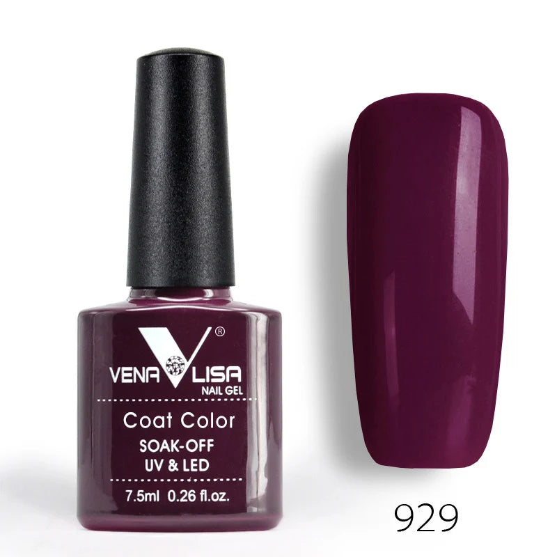 Venalisa 7.5ml mode brillant tremper UV Gel vernis à ongles cosmétiques Nail Art manucure ongles Gel vernis conseils vernis à ongles
