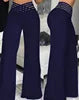 Boutique Wholesale 2024 Summer New Fashionable Temperament Commuting High Waist Casual Wide Leg Women's Pants
