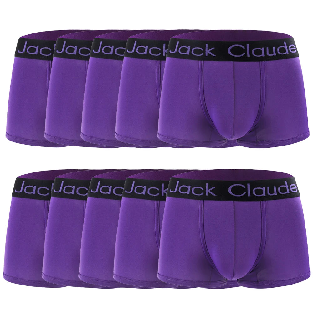 10 pièces/lot hommes Boxershorts Sexy Boxer doux lettre imprimé Boxer Shorts pour hommes sous-vêtements hommes boxeurs mâle Slip Homme Calzoncillo