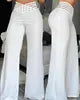 Boutique Wholesale 2024 Summer New Fashionable Temperament Commuting High Waist Casual Wide Leg Women's Pants