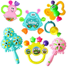 Hochet de développement précoce pour bébés de 0 à 12 mois, jouets de dentition pour nouveau-nés, jeux pour bébés, jouets, hochet de dentition