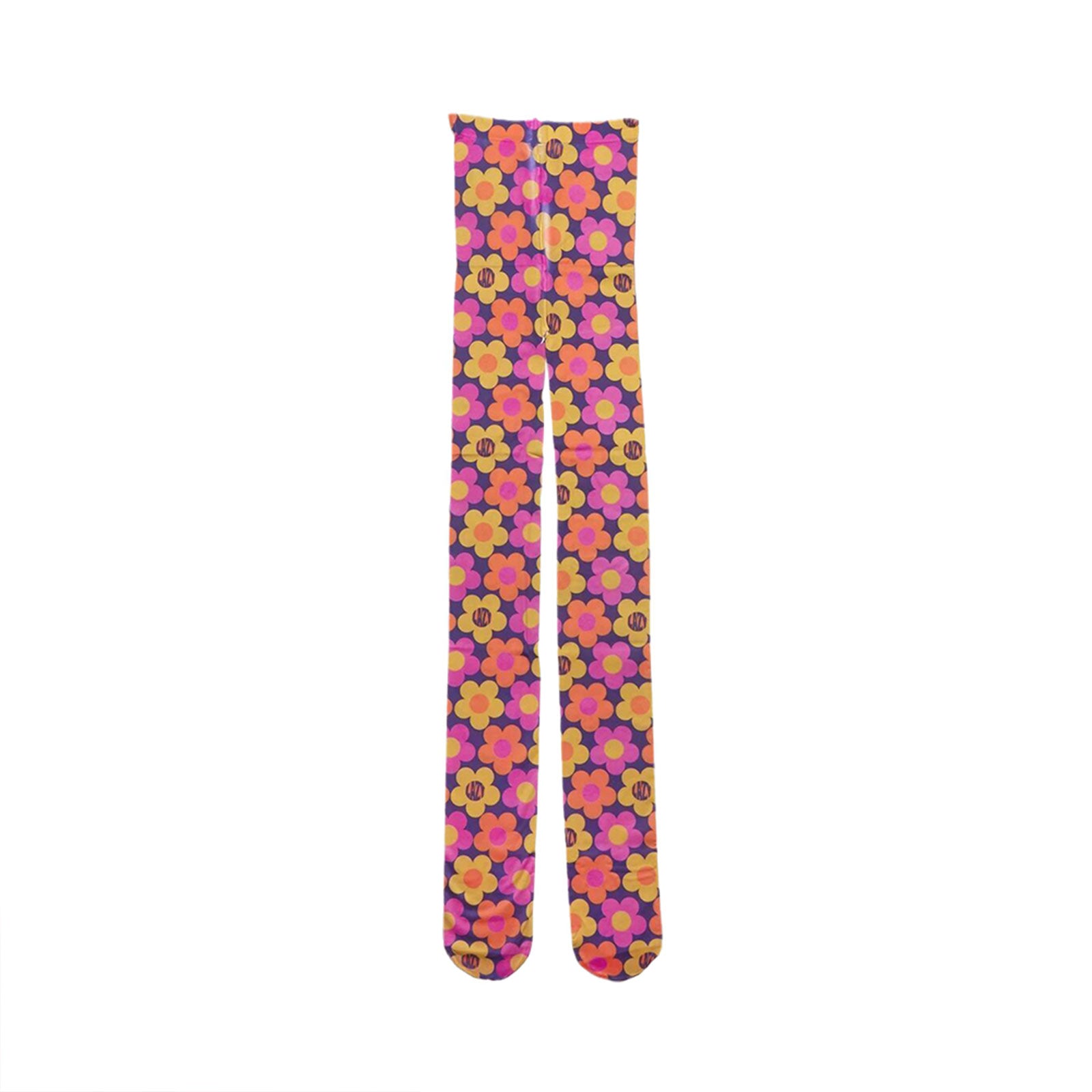 Collants Longs pour Femme et Fille, avec Impression Créative Cœur/Floral/Nuage/Plaid, Leggings Moulants artificiel astiques, Collection Été Automne