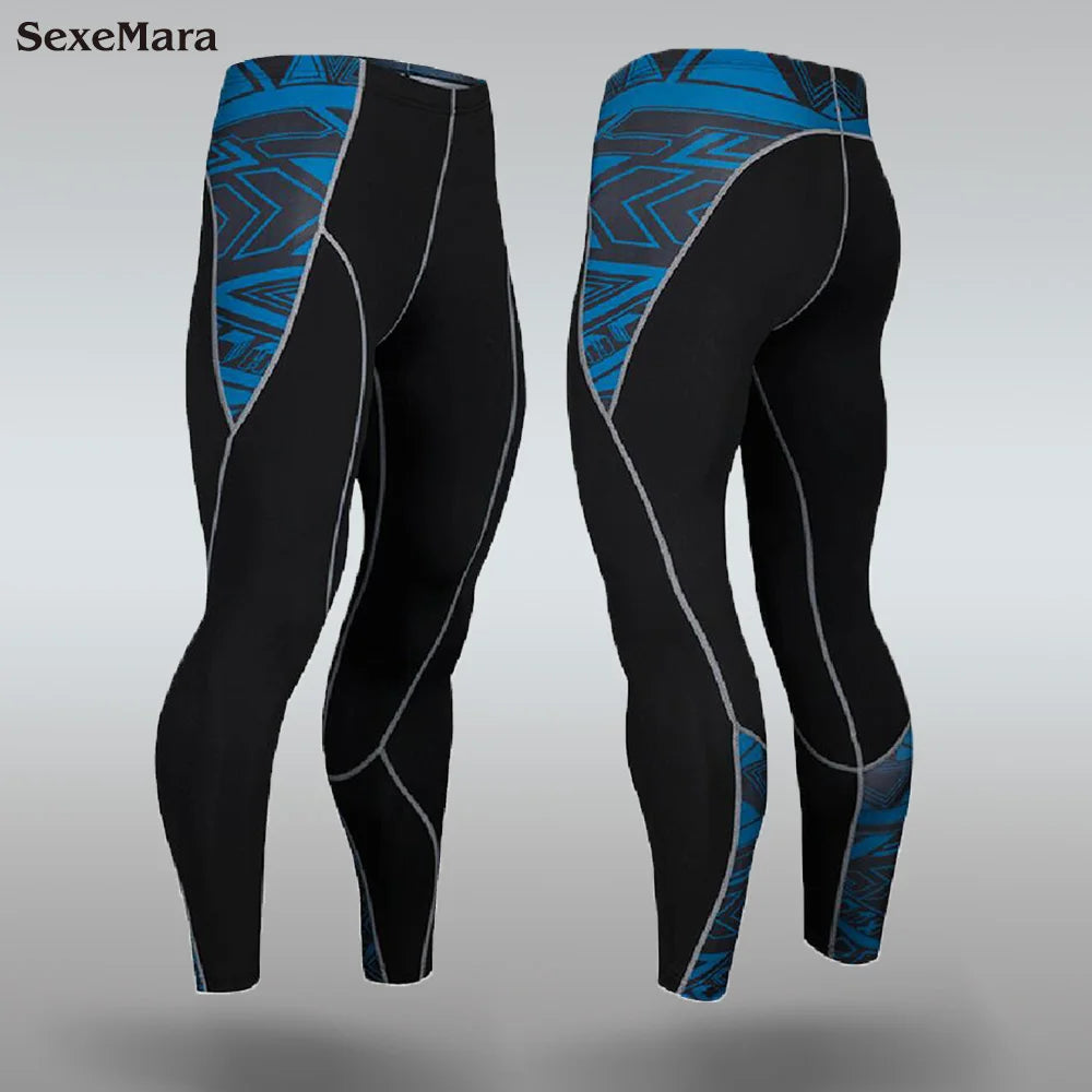 New Men's Thermal Underwear Sets, Compression Sports Suit, Sweat-Wicking, Quick-Drying Thermal Underwear, Men's Long Johns Sets