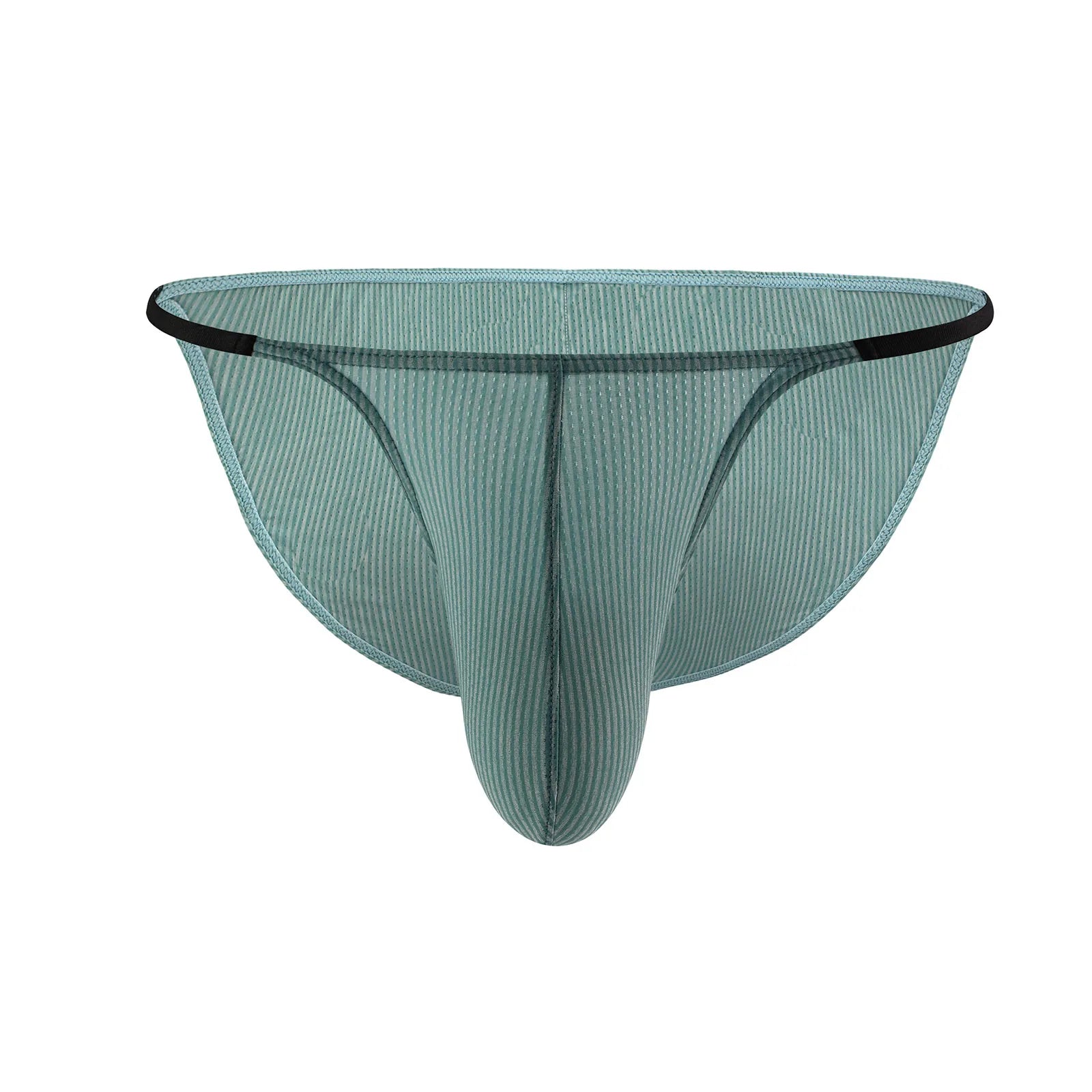 Sexy men's underwear, mini briefs with penis pouch, thong, low-rise, men's bikini, lingerie, erotic underwear