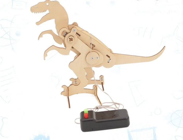 Analyste de jouets scientifiques pour enfants, modèle de dinosaure, technologie de bricolage, outil expérimental, jeux de puzzle en bois, fournitures scolaires