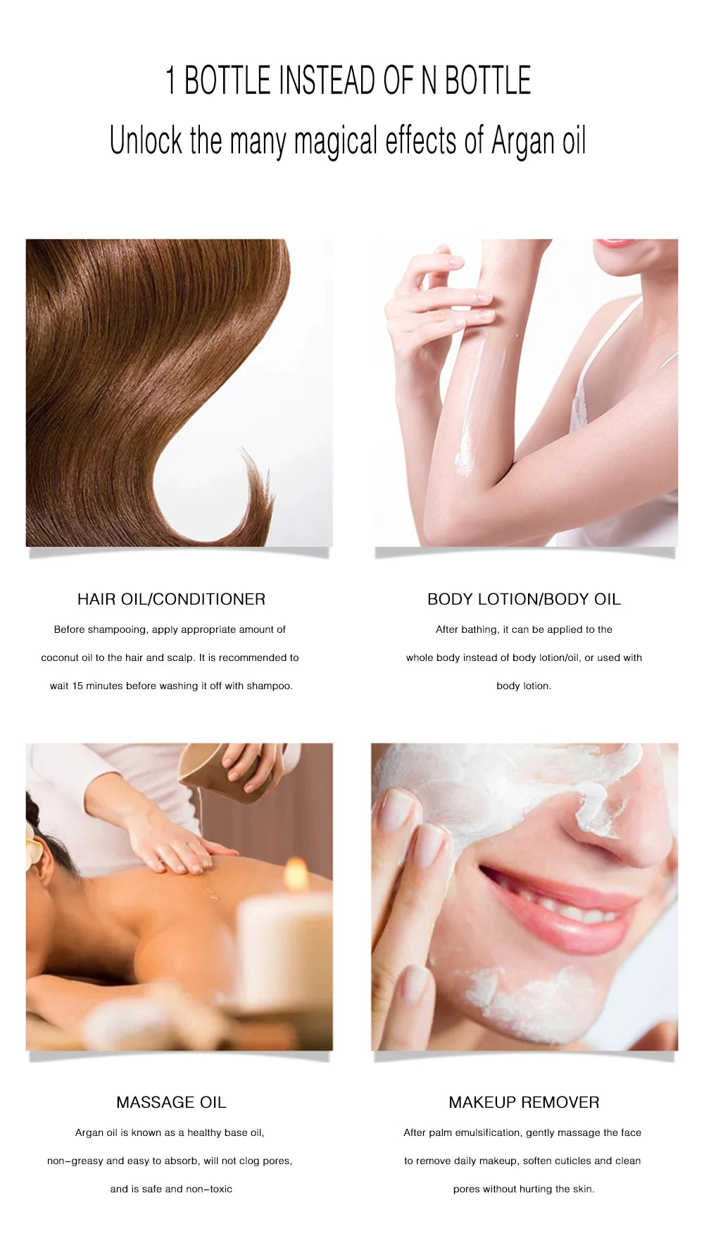 Huile d'argan biologique à 100% pure et froide PMurcia Vierge, qualité supérieure pour peaux sèches et endommagées, cheveux, visage, corps, cuir chevelu, N64.