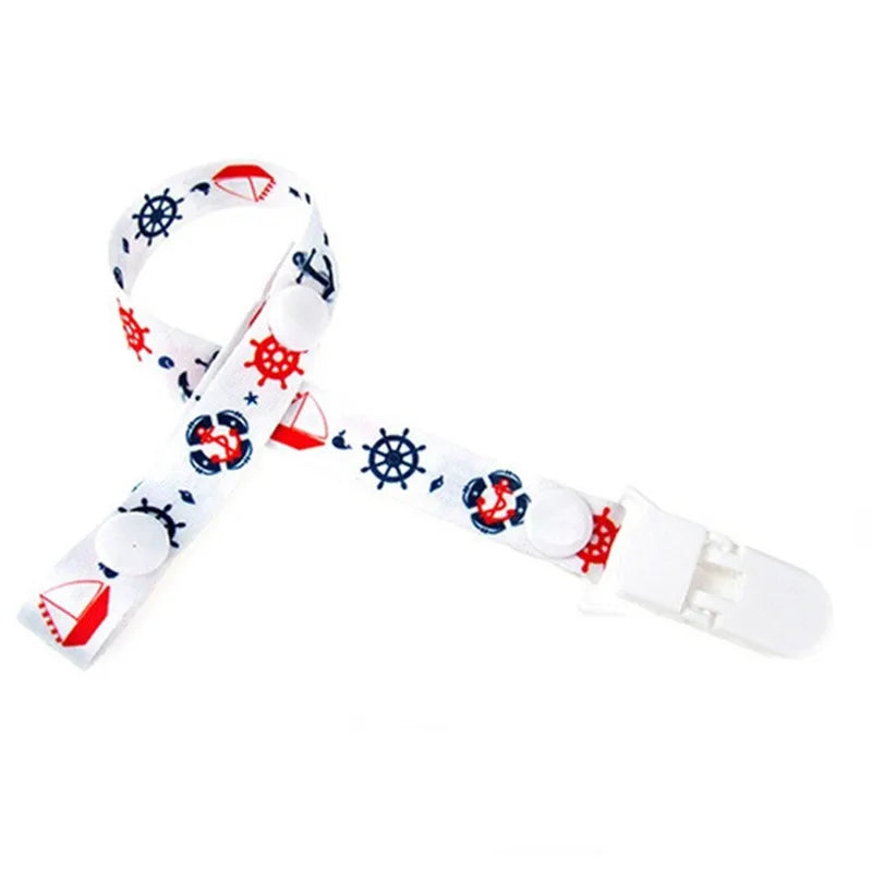 1pc bébé sucette Clips chaîne matériau confortable mignon factice pince titulaire mamelons enfants dessin animé attache-sucette attache-sucette