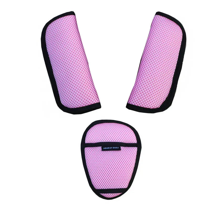 Harnais de panier pour bébé avec loquet de verrouillage, ceinture de sécurité de siège de voiture pour enfants, 5 Points, ceinture de sécurité, boucle de klaxon, coussin d'épaule réglable