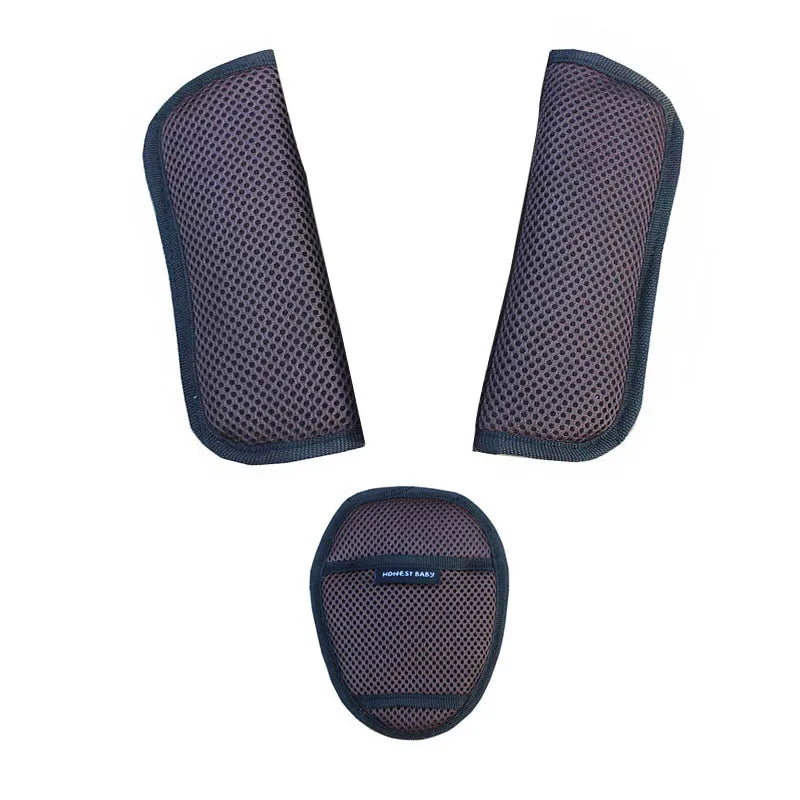 Harnais de panier pour bébé avec loquet de verrouillage, ceinture de sécurité de siège de voiture pour enfants, 5 Points, ceinture de sécurité, boucle de klaxon, coussin d'épaule réglable