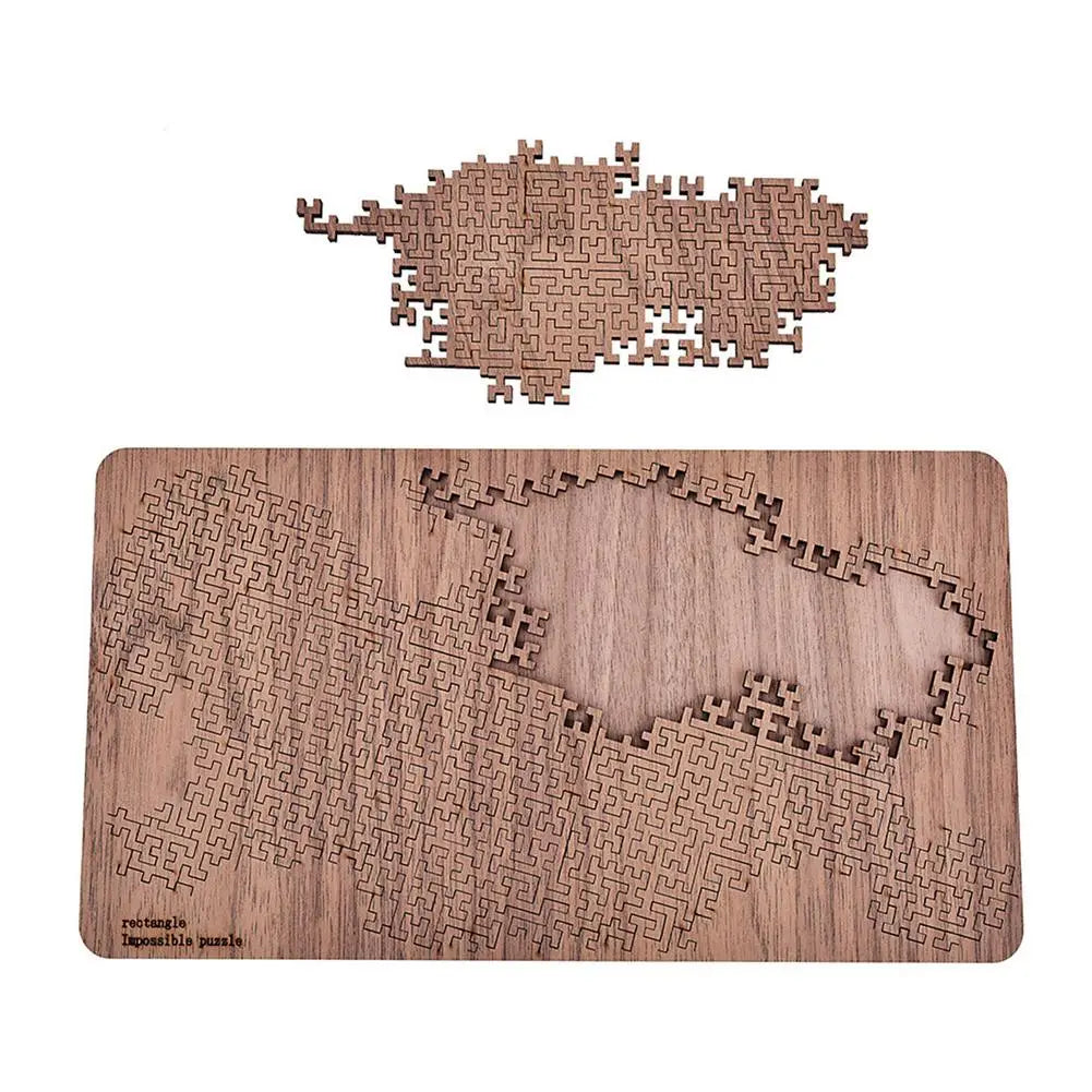 Puzzle en bois de haute qualité pour adultes, niveau Expert difficile, Puzzle Impossible, Puzzle Unique et stimulant, jeu de société en bois