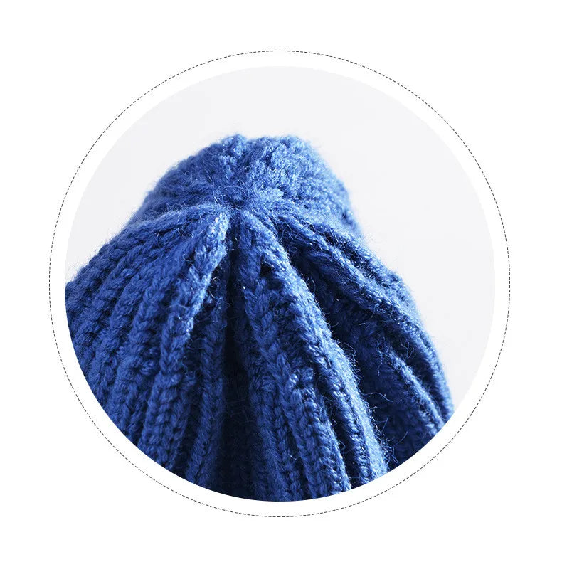 Bonnet au crochet pour nouveau-né, chapeaux d'hiver pour enfants, accessoires de photographie pour tout-petits, trucs chauds pour garçons et filles