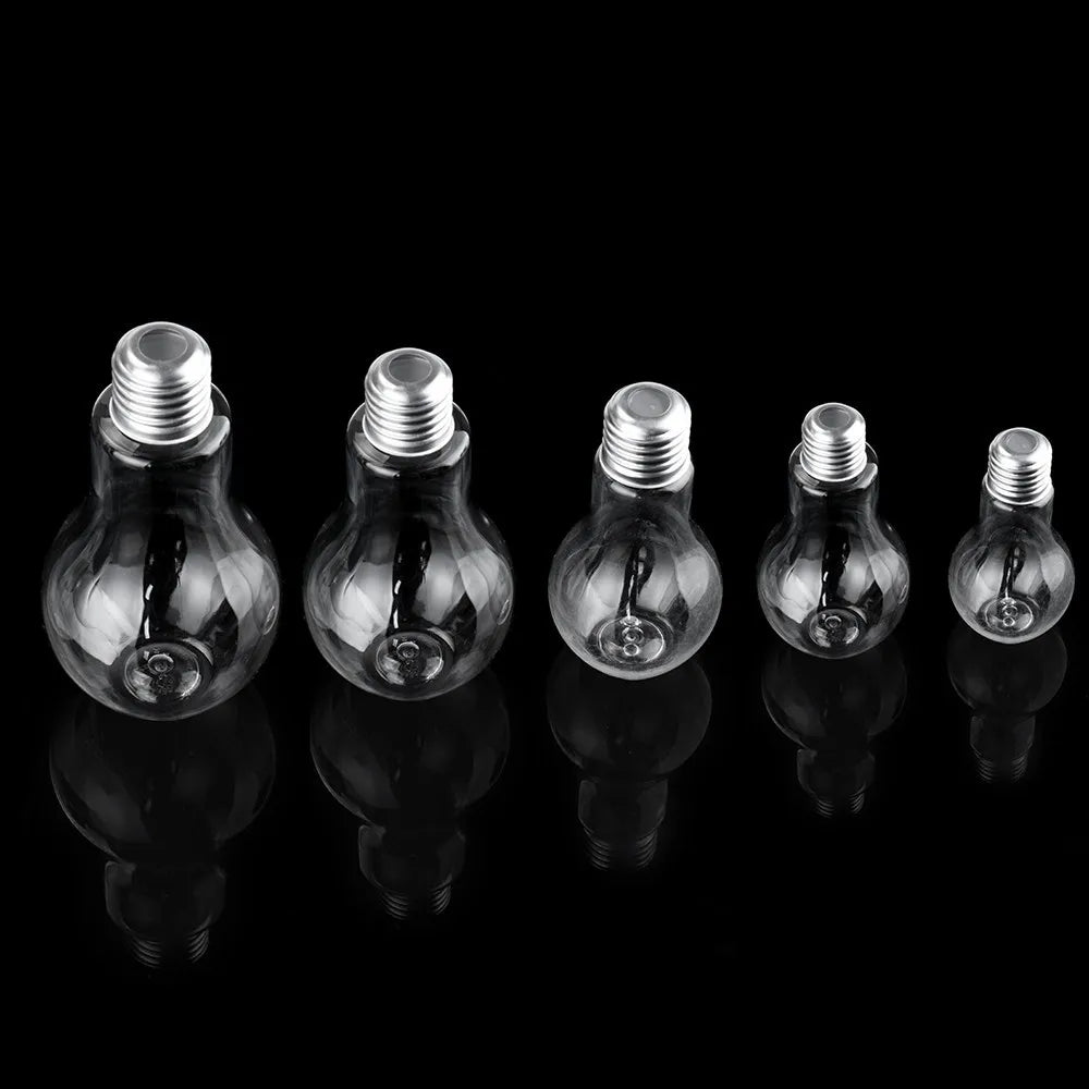 Bouteille d'eau créative d'été, petite gourde mignonne, à la mode, ampoule de jus de lait, anti-fuite, bouteilles portables mignonnes