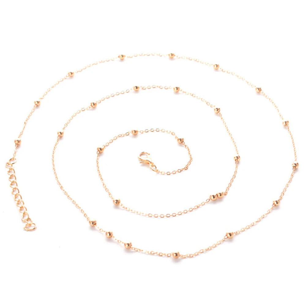 Bijoux Fessiers Sexy pour Femme et Fille, Perle Ronde, Taille, Plage, Cadeau, Vente en Gros, Nouvelle Mode, 2 Documents