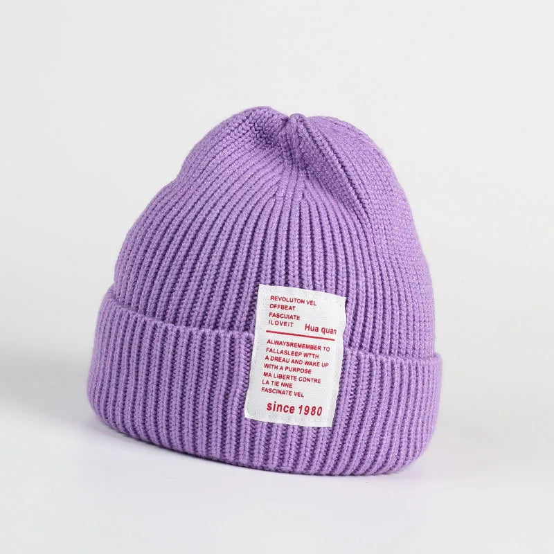 Tricoté enfants bonnet infantile bébé garçon fille chapeau chaud enfants bébé automne hiver filles chapeau pour enfants enfant en bas âge chapeau d'hiver