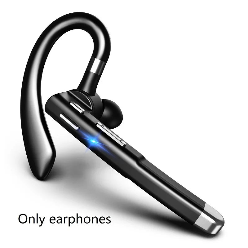 Écouteurs Bluetooth 5.3, stéréo, mains libres, suppression du bruit, casque d'affaires sans fil avec micro HD pour tous les téléphones intelligents