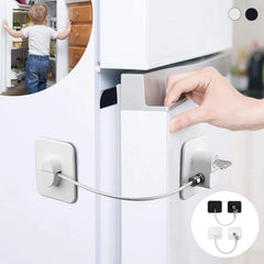 Serrure de réfrigérateur de sécurité pour bébé avec code HTML, serrures d'armoire de sécurité pour bébé, serrures de porte de Cisco coulissantes, 1PC