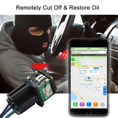 Traqueur GPS de voiture ST-907, dispositif de relais de suivi, localisateur GSM, télécommande, surveillance antivol, système d'huile coupé avec application gratuite