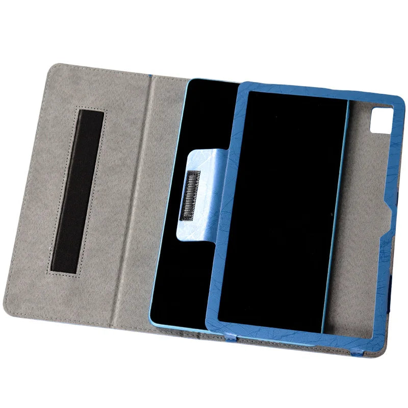 Étui pour tablette TCL 10 Tab Max 4G 10.36 Android 9296G, support pliable en cuir PU imprimé avec support de main, couverture magnétique 9295G