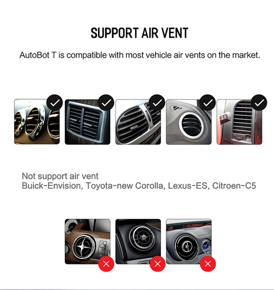 Support de téléphone magnétique puissant, Clip de ventilation, pour toutes les voitures, pour Xiaomi12, Huawei, Iphone 13, tous les téléphones intelligents