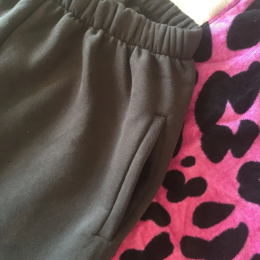 Sweat à capuche Smile avec pantalon de jogging pour femme, ensemble 2 pièces, tenue de sport décontractée, survêtement monochrome, imbibé de sueur, vente en gros, automne et hiver