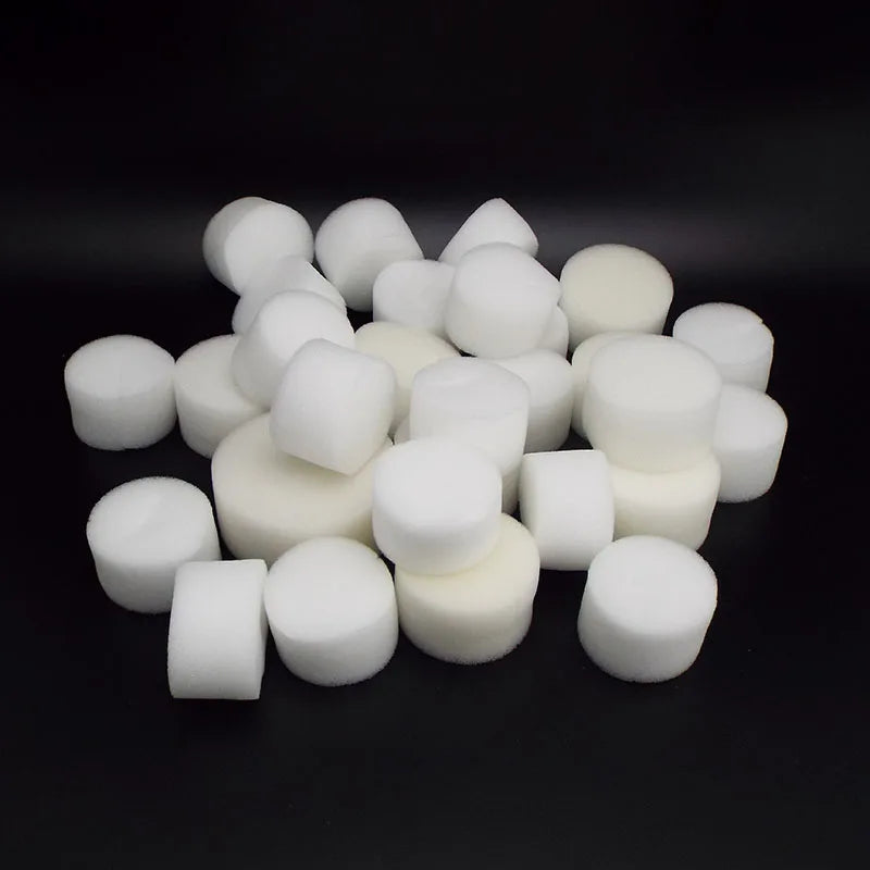 Éponge blanche pour paniers hydroponiques, 50 pièces, pour plantation de légumes de jardin, Pots de pépinière, plantes en mousse, racine K5