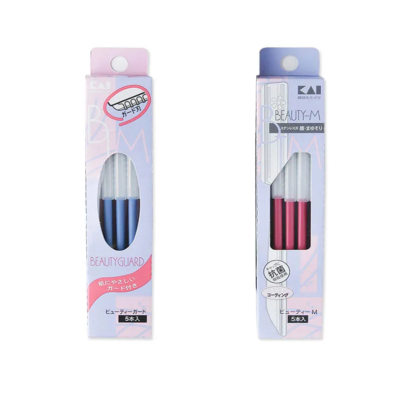 3/5 Piece Eyebrow Trimmer Set for Women, Makeup Beauty Eyebrow Hair Removal Hairdressing Tool, Steel Blade, Facial Eyebrow Razor, Trimmer