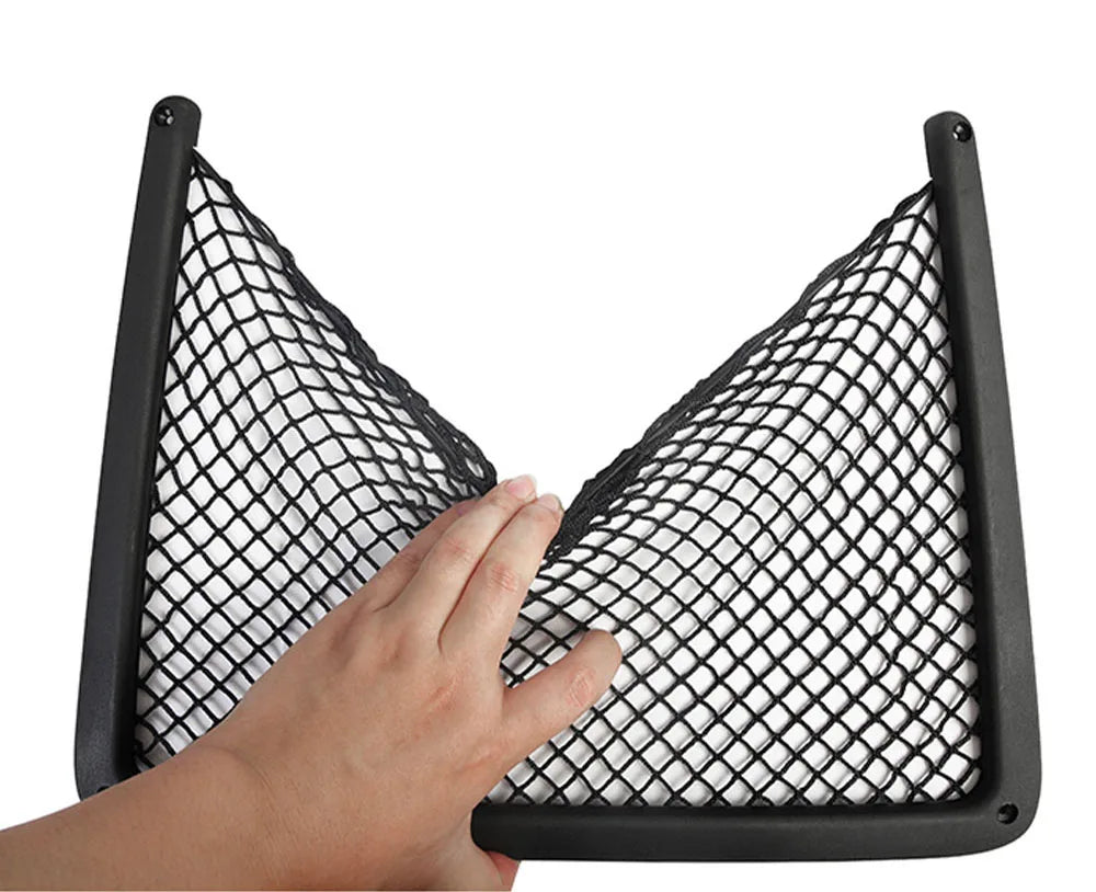 Filet de rangement en maille pour siège arrière, accessoires d'intérieur de voiture pour Audi A4 B8 A5 Q3 A3 A6 C7 Q5 B9 Q7
