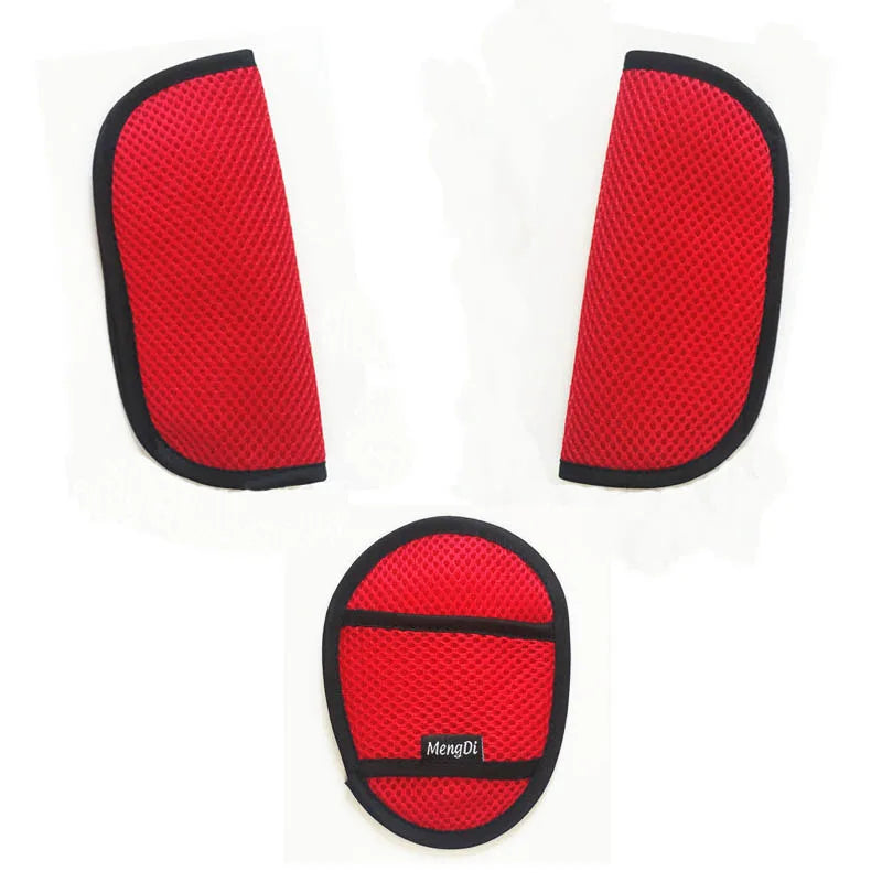 Harnais de panier pour bébé avec loquet de verrouillage, ceinture de sécurité de siège de voiture pour enfants, 5 Points, ceinture de sécurité, boucle de klaxon, coussin d'épaule réglable