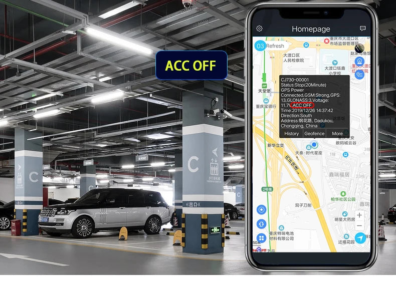 Localisateur d'huile de coupe de moto électrique, relais GPS 4G, pour voiture, camion, ACC remorqué, appel, alarme, système de suivi de Protection de sécurité