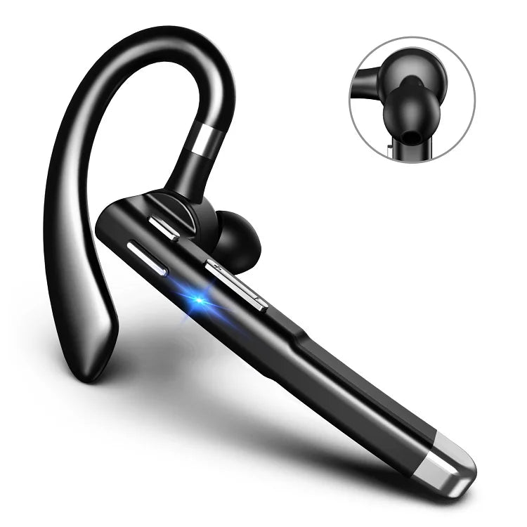 Écouteurs Bluetooth 5.3, stéréo, mains libres, suppression du bruit, casque d'affaires sans fil avec micro HD pour tous les téléphones intelligents