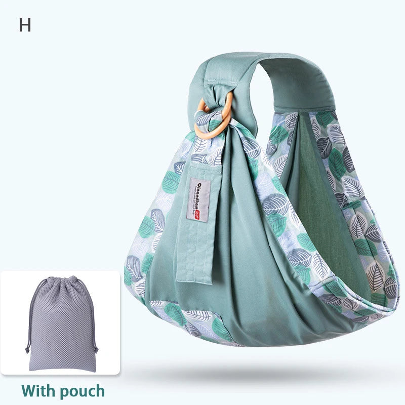 Enveloppement pour bébé, écharpe pour nouveau-né, double usage, couverture d'allaitement pour nourrissons, tissu en maille, porte-allaitement jusqu'à 130 lb (0-36M)