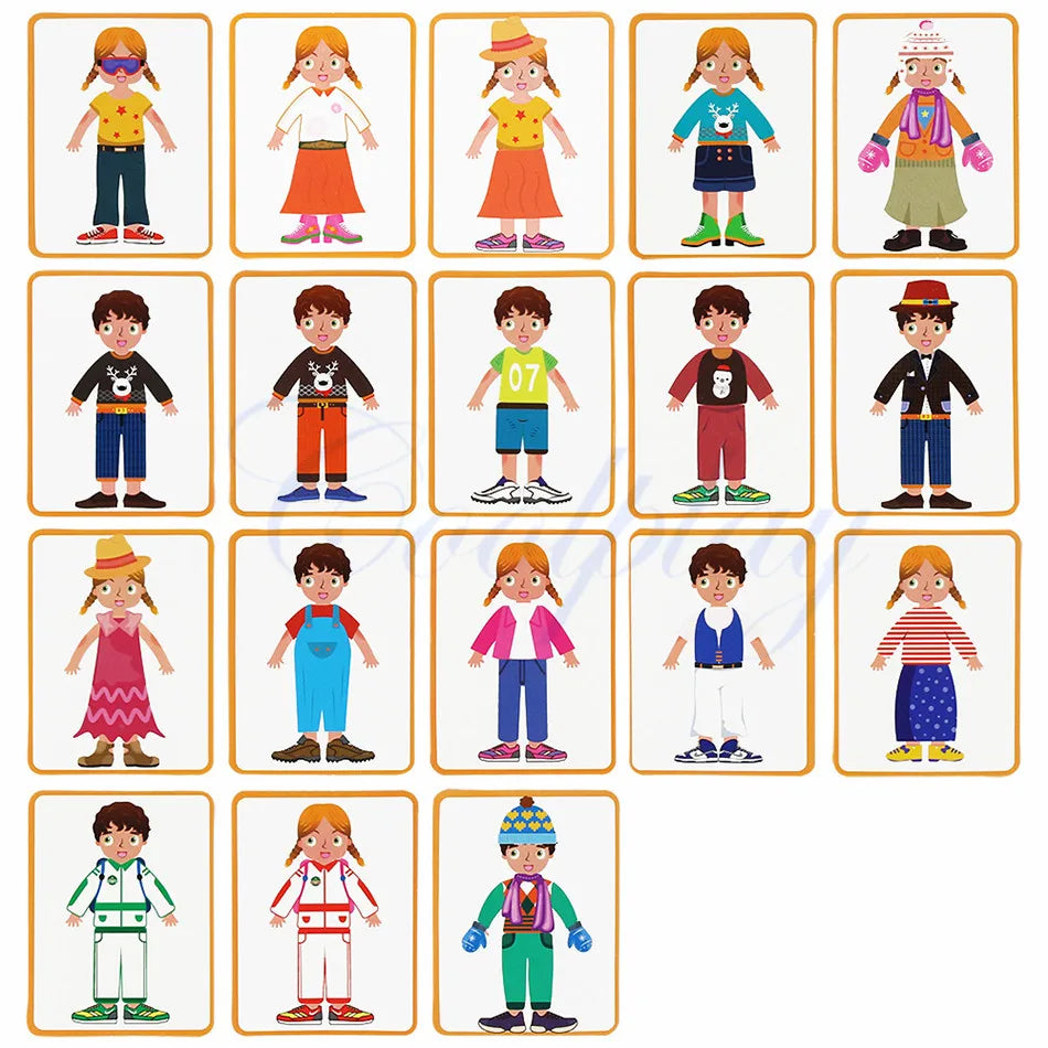 Livre de Puzzle magnétique pour enfants, jouets intelligents 3D, jeux d'entraînement cérébral, jouets éducatifs Montessori, cadeaux pour enfants, jouets de noël