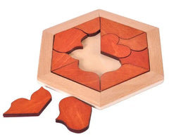Planche en bois Puzzle enfants éducatif mathématiques Tangram Puzzles jeu jouets pour adultes enfants
