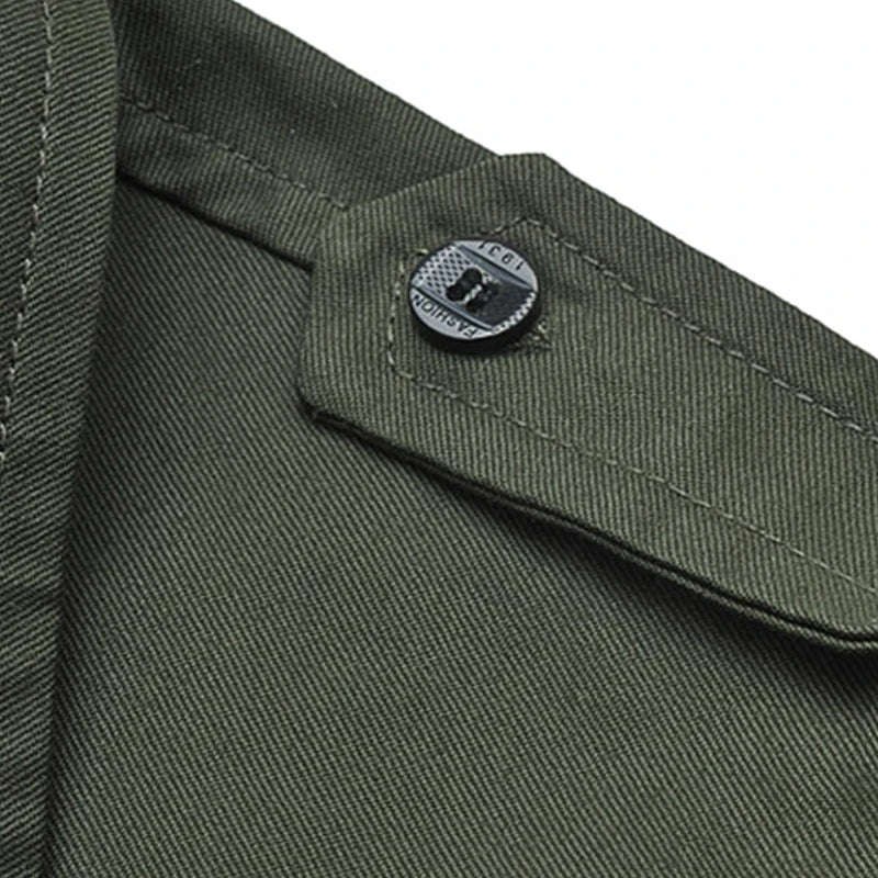 Chemises militaires pour hommes 2025 automne à manches longues vêtements de travail décontractés chemises de poche Camisas mince solide chemises militaires pour hommes Chemise Homme