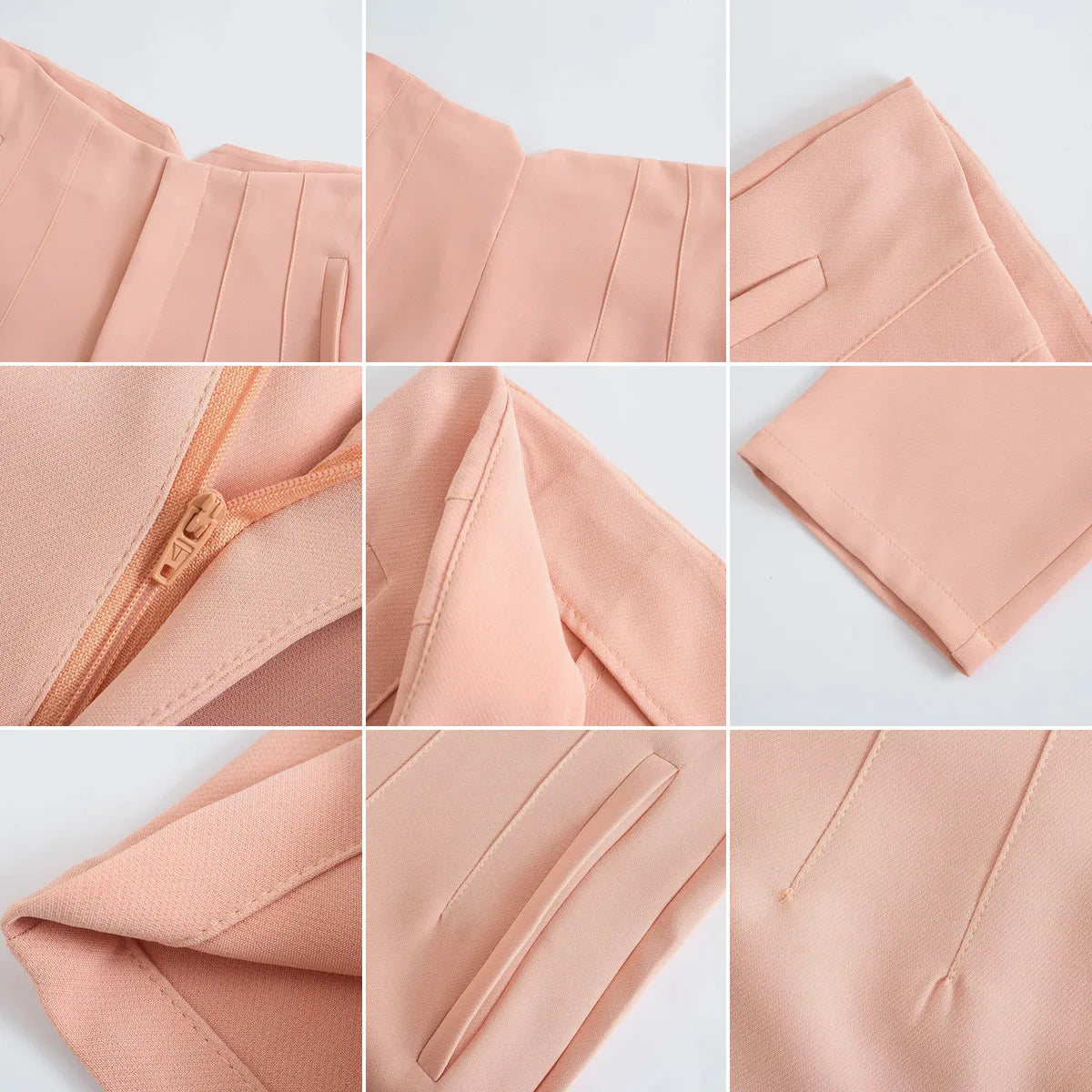 D3250 New Arrivals Women's Pants & Trousers Women High Waist Tight Solid Color Elegant Office Pants for Ladies Casual Pants
