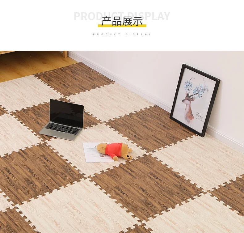 Tapis de Puzzle pour enfants, carrelage en mousse, tapis de jeu pour bébé, décoration de la maison, rembourrage de sol doux, jouets pour enfants, cadeaux