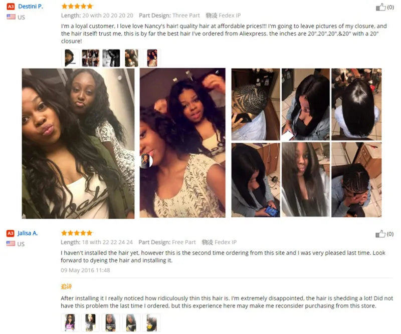Paquets brésiliens de cheveux raides 1/3/4 pièces 100% cheveux humains non transformés paquets droits Extensions de cheveux humains pour les femmes noires