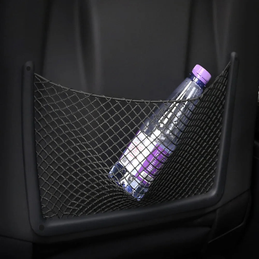 Filet de rangement en maille pour siège arrière, accessoires d'intérieur de voiture pour Audi A4 B8 A5 Q3 A3 A6 C7 Q5 B9 Q7