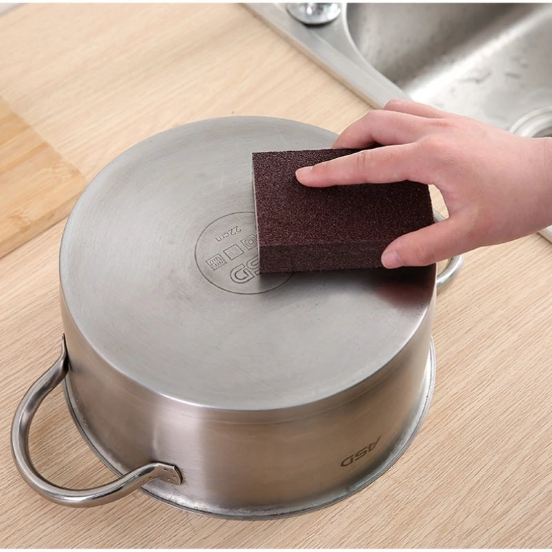 Éponge magique Nano gomme antirouille brosse plat Pot nettoyage émeri détartrage propre frotter Pots outils de cuisine Gadgets accessoires