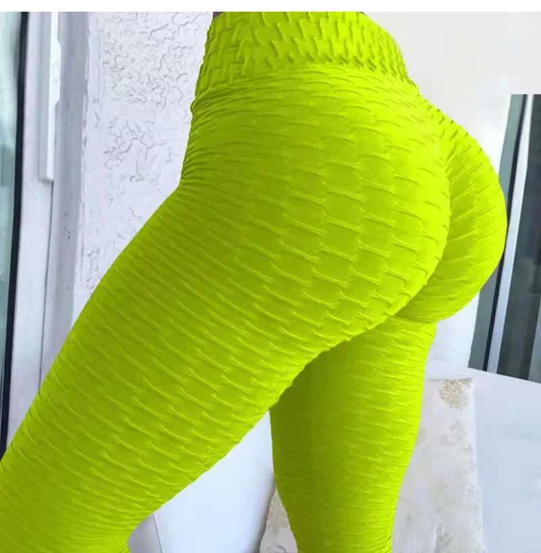 Leggings Push Up mode femme Sport Fitness taille haute Leggins Sexy bout à bout Scrunch entraînement collants de gymnastique pantalon